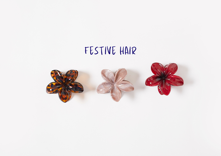Natural hair oil duo for festive hair care