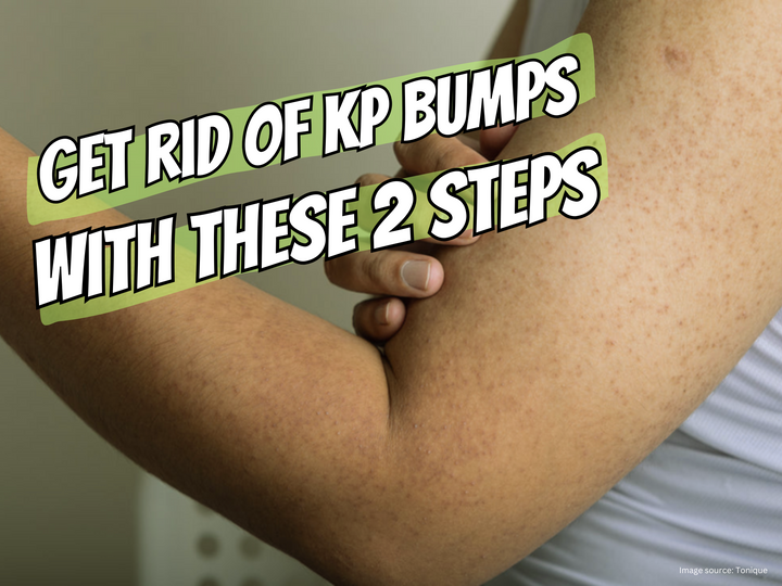 Reduce keratosis pilaris bumps