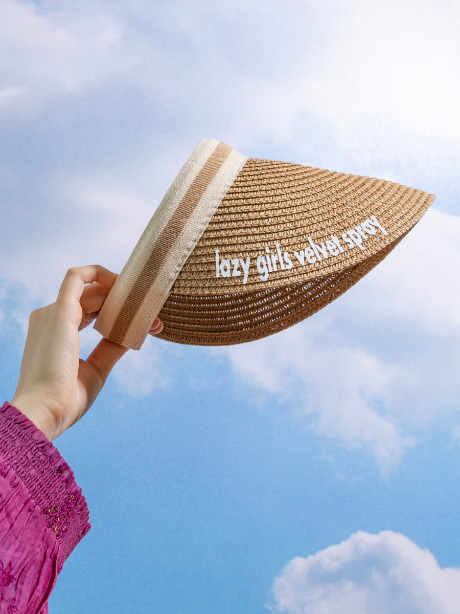 Lazy Girl Visor Hat *Limited Edition*