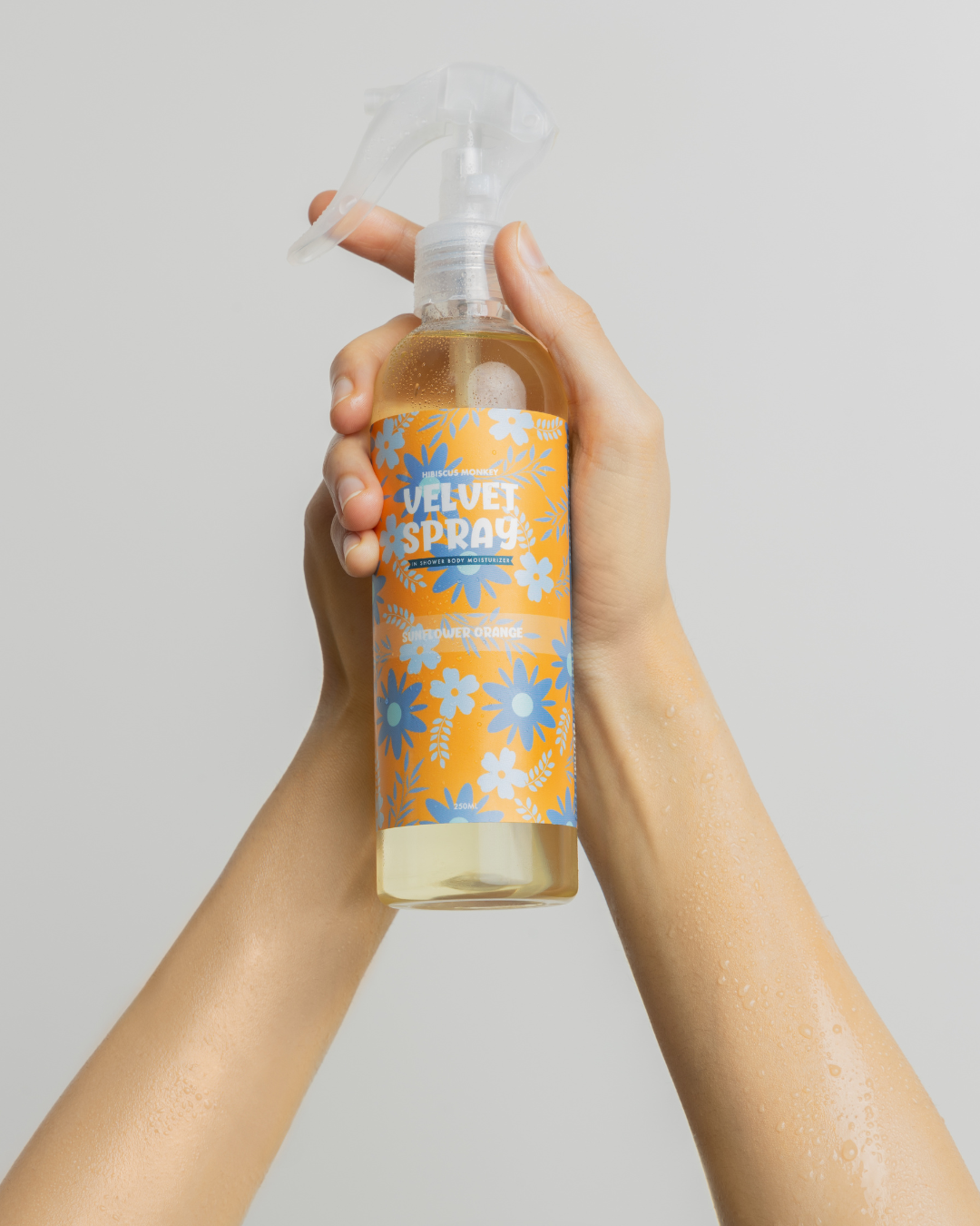 Best In Shower Body Moisturizer Velvet Spray by Hibiscus Monkey