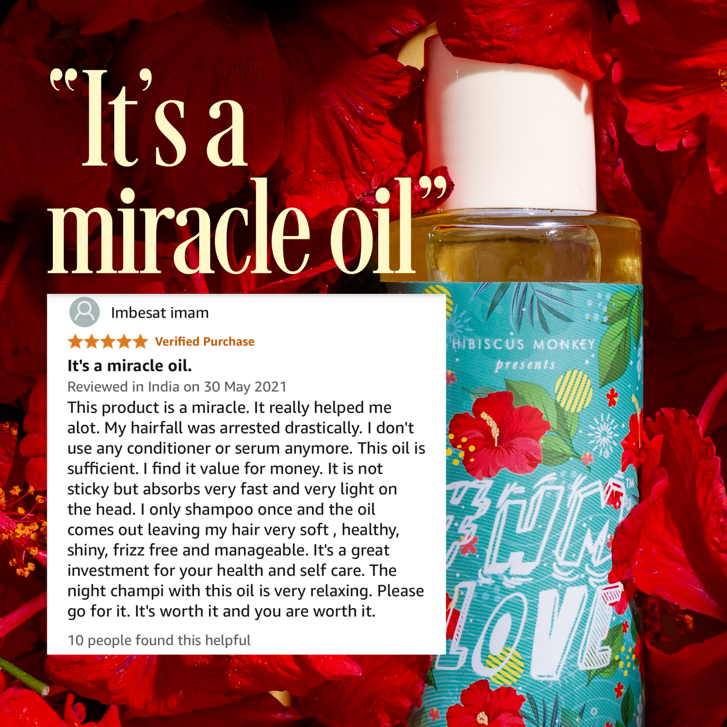 HM Love Scalp & Hair Oil