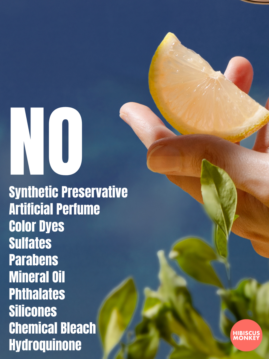 List of ingredients not included in In-shower body moisturizer.