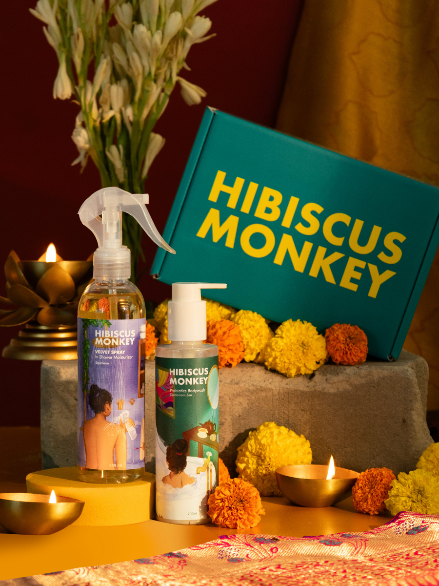 Twin combo pack velvet spray In-shower moisturizer and body wash