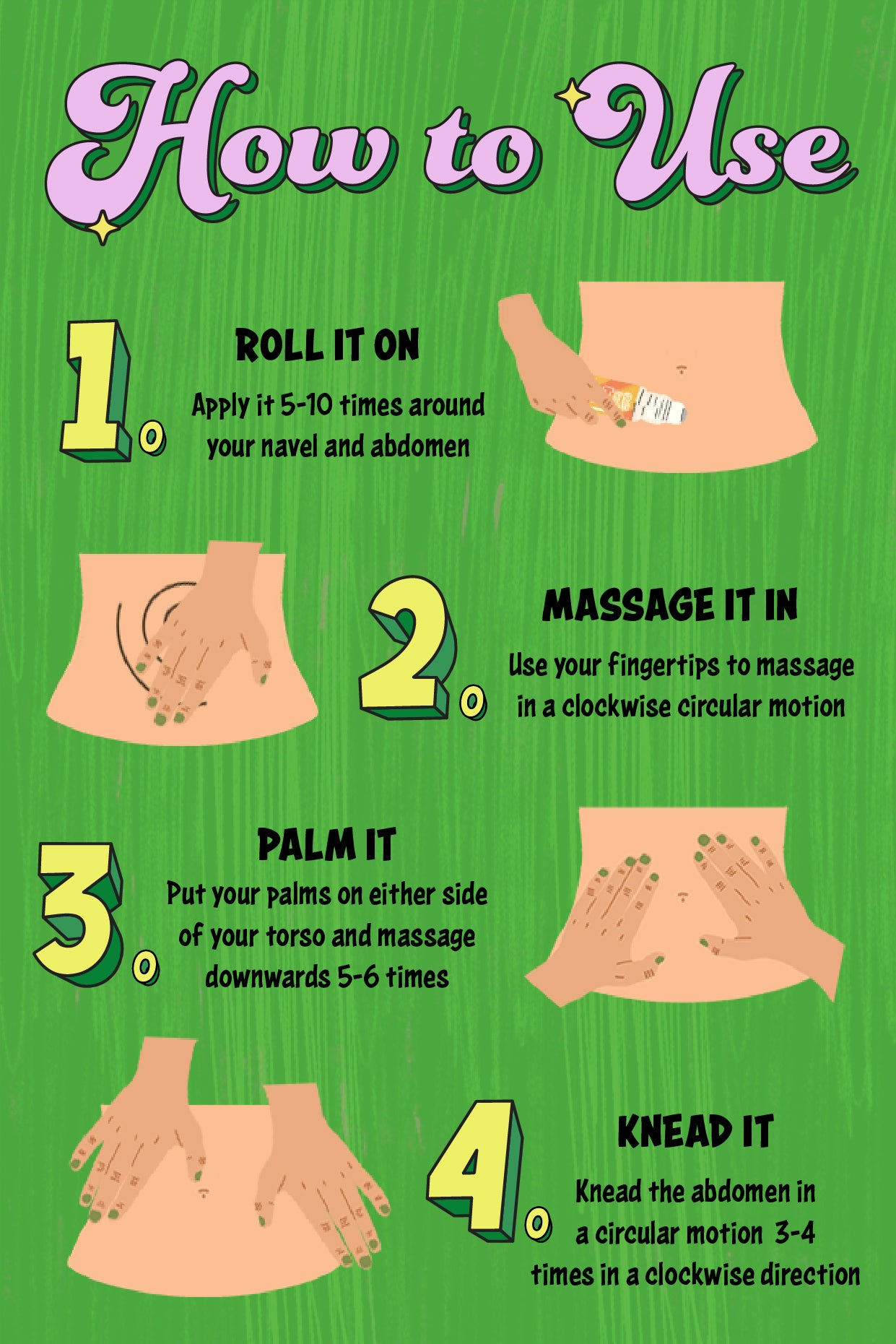 how to use Hibiscus Monkey Comforter period cramp soother