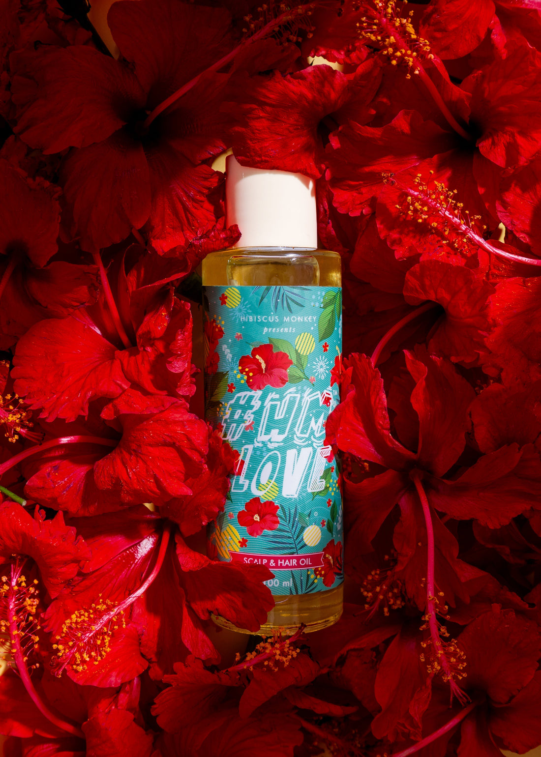 Natural hair fall solution using HM Love hair oil