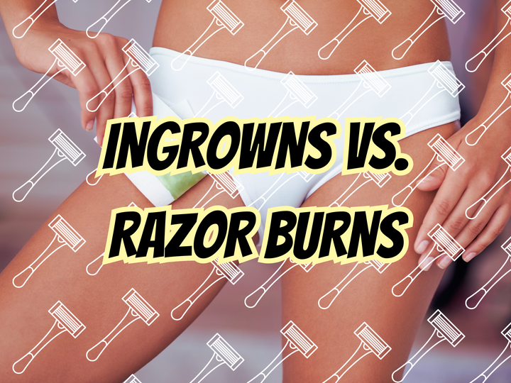 Razor burn vs ingrown hair