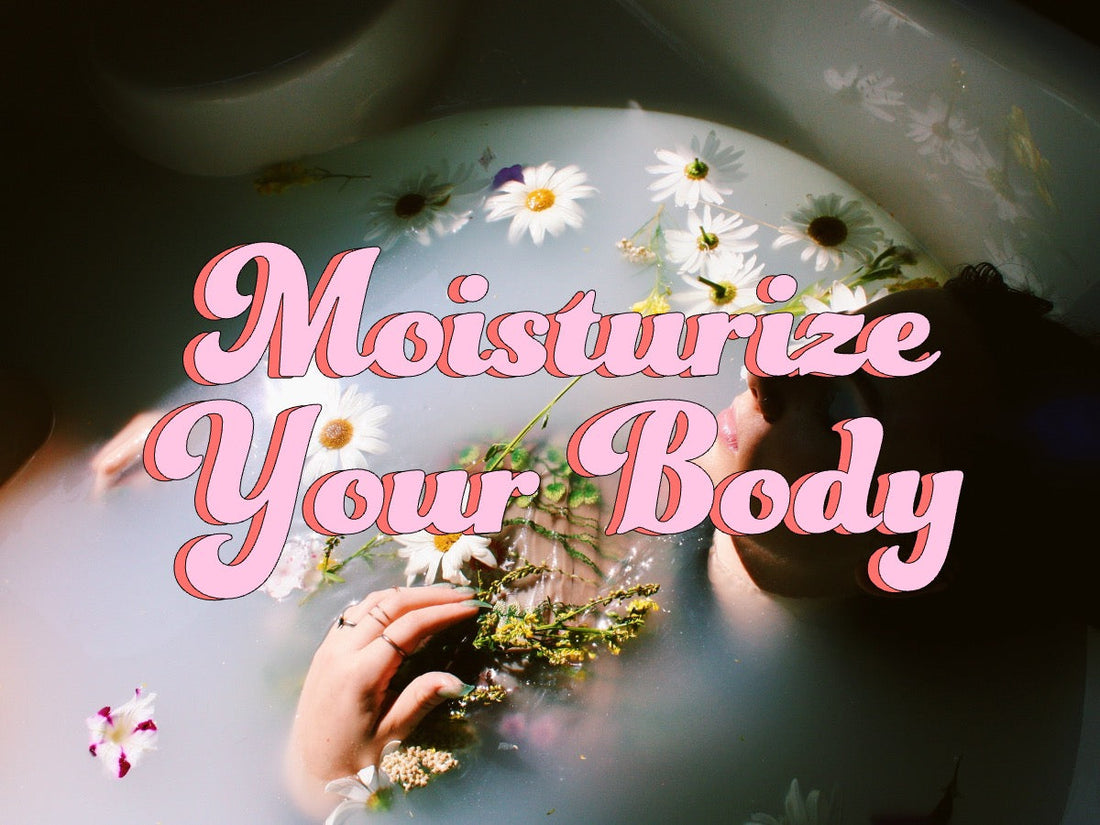 in-shower body moisturizer to moisturize your body