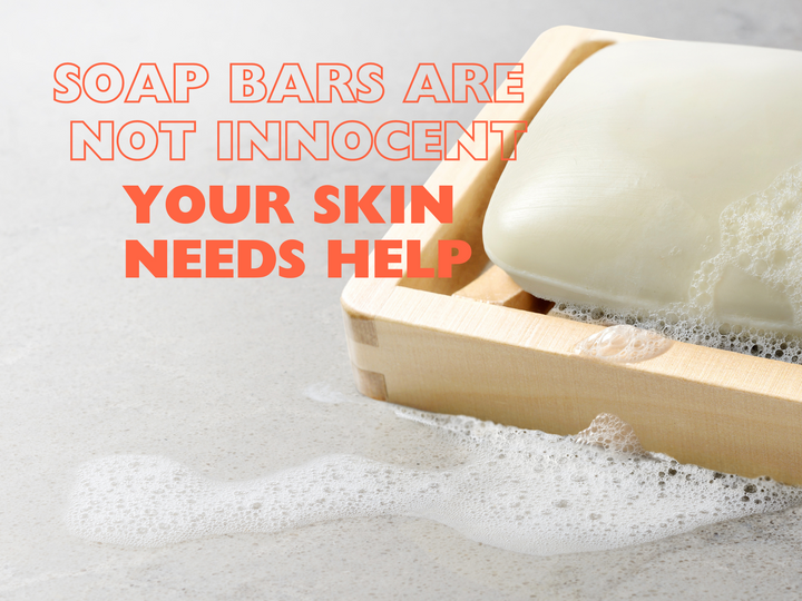 Harmful effects of harsh soap bars on skin