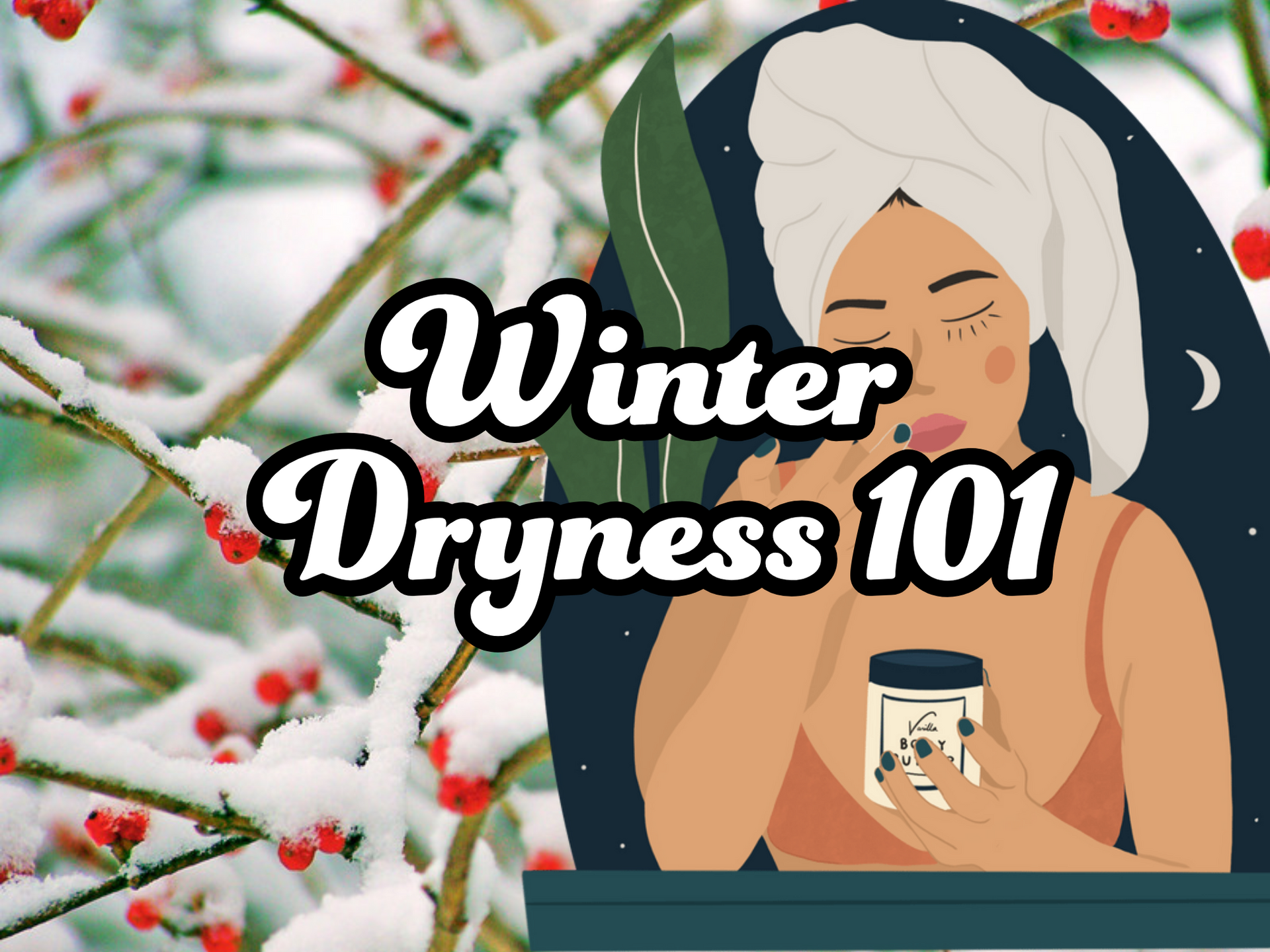 Treat winter dryness with Velvet Spray moisturizer for dry skin