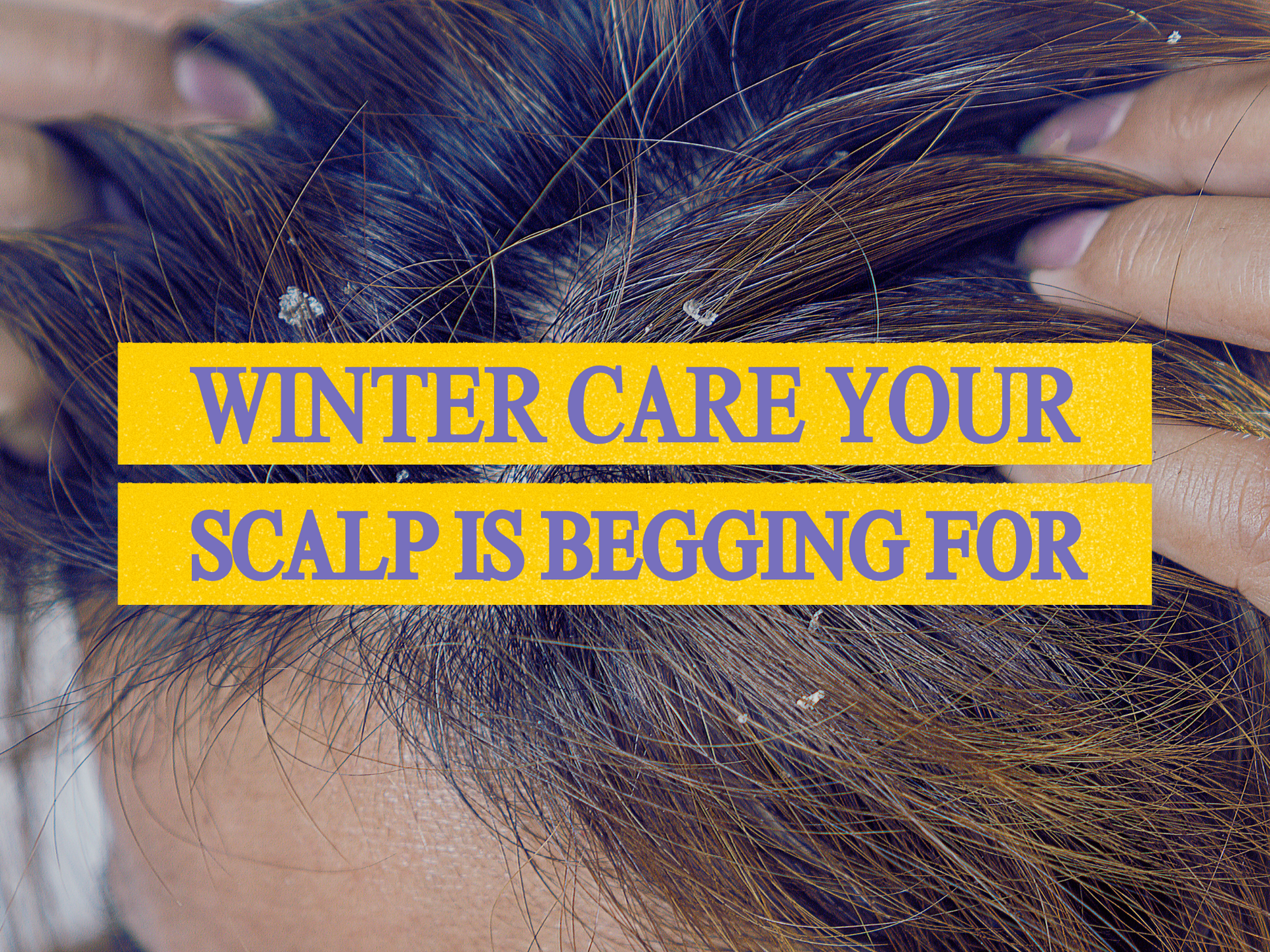 HM Love hair oil for nourishing dry winter scalp