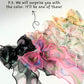 Floral Organza Bow Hair-Clip