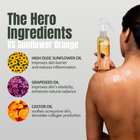 Velvet Spray Body Moisturizer Mixed Bundle - Sharbat & Sunflower Orange