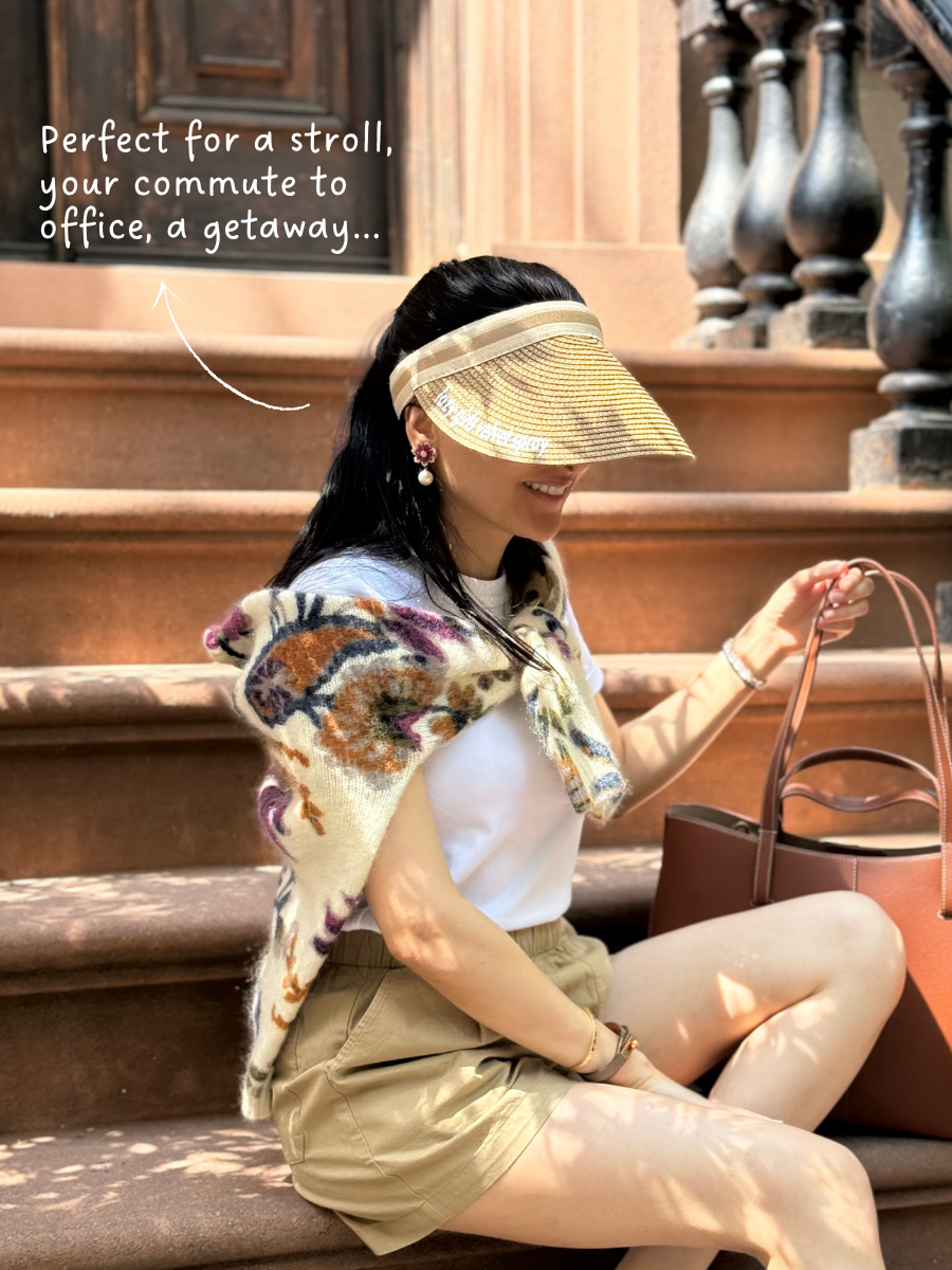 Lazy Girl Visor Hat *Limited Edition*