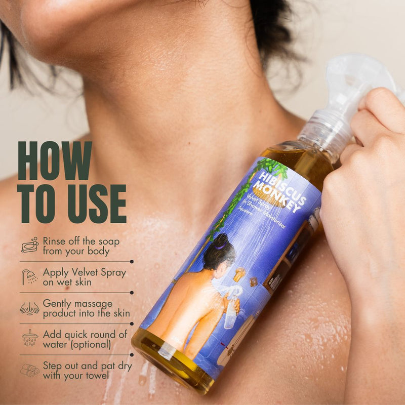 Velvet Spray Mixed Bundle In-Shower Body Moisturizer
