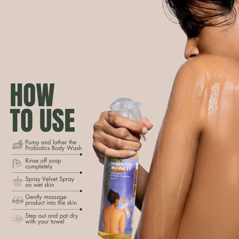 Body Wash and Velvet Spray Bundle