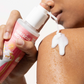 Probiotics best body wash for women. SLS Free, Plant based body wash for acne, sensitive skin, strawberry skin.