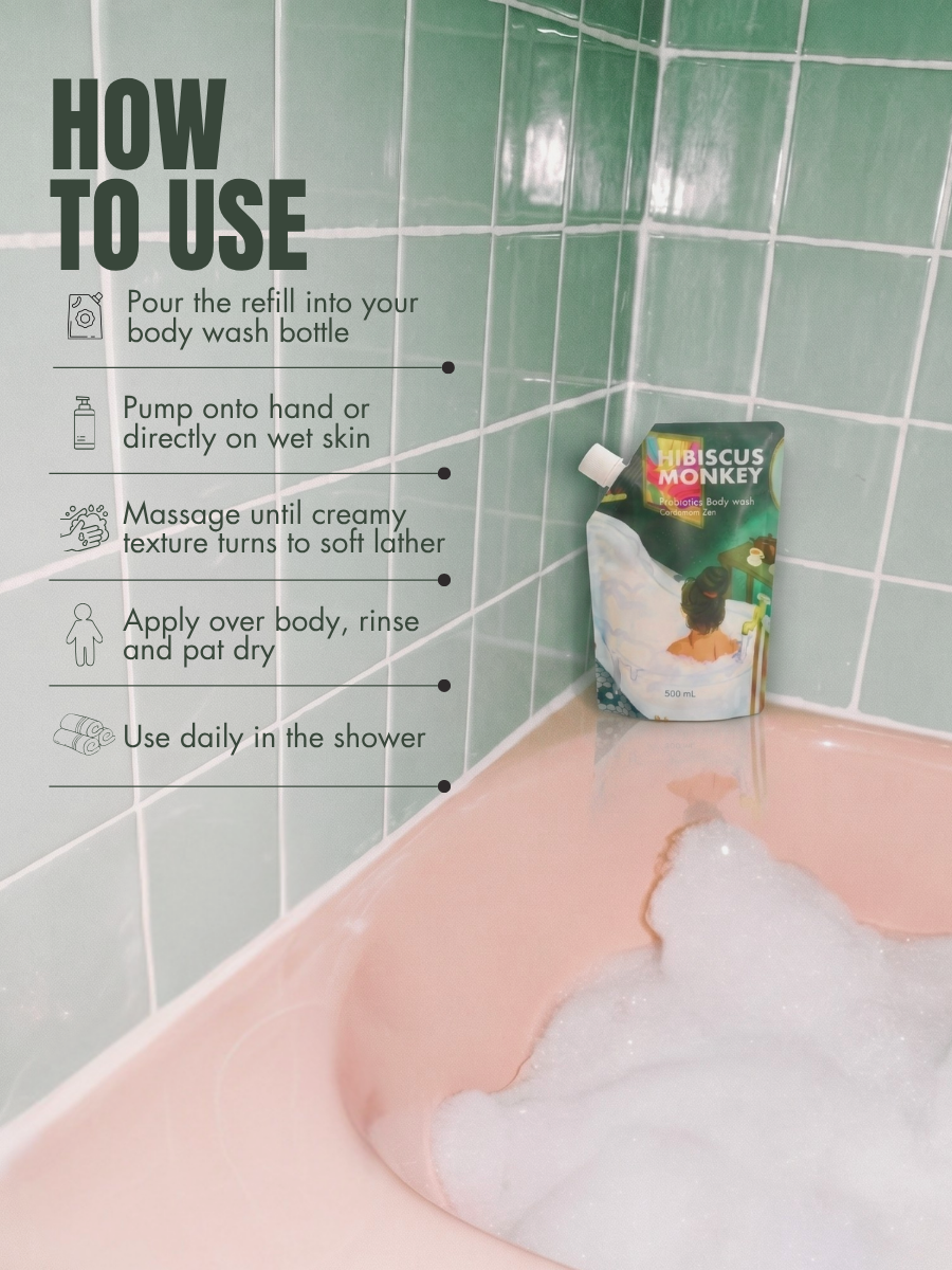 Probiotics Body Wash Refill
