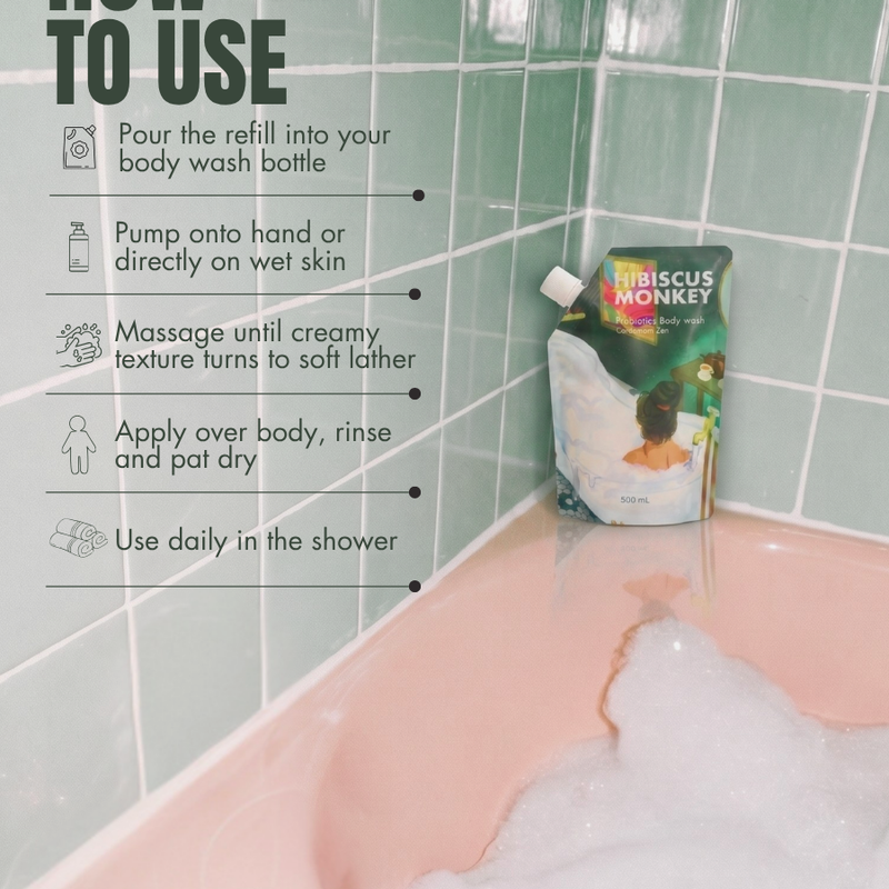 Probiotics Body Wash Refill