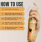 How to use Hibiscus Monkey Velvet Spray In Shower Body Moisturizer
