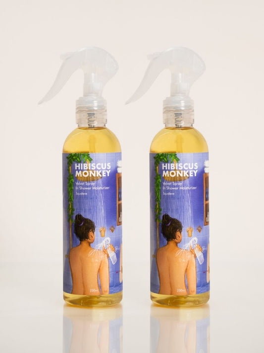 Velvet Spray In-Shower Moisturizer Bundle Combo - squalene