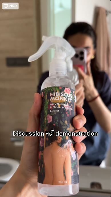 Velvet Spray In-Shower Body Moisturizer