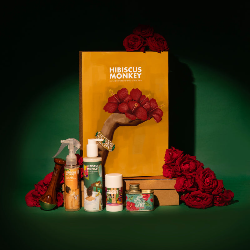The Body Care Gift Set - Sunflower Orange