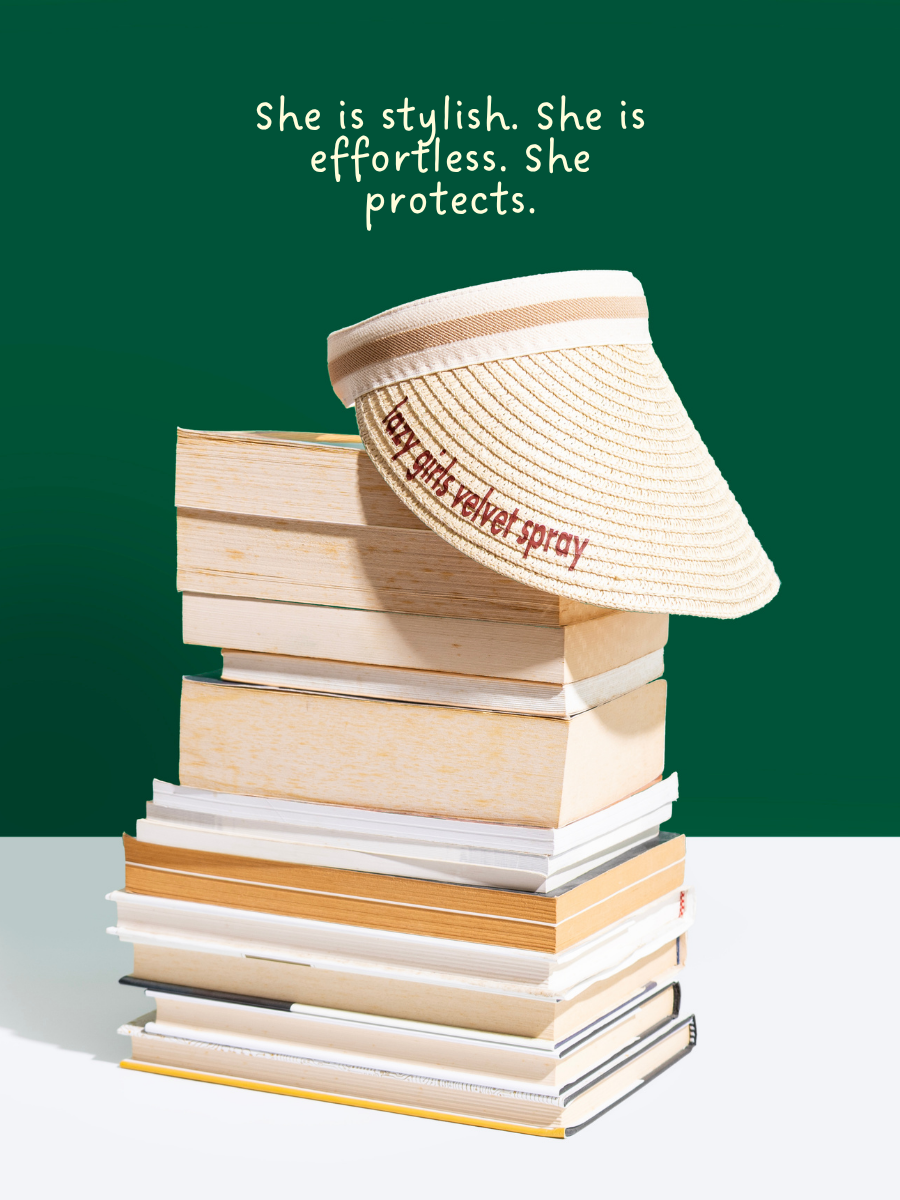 Lazy Girl Visor Hat *Limited Edition*