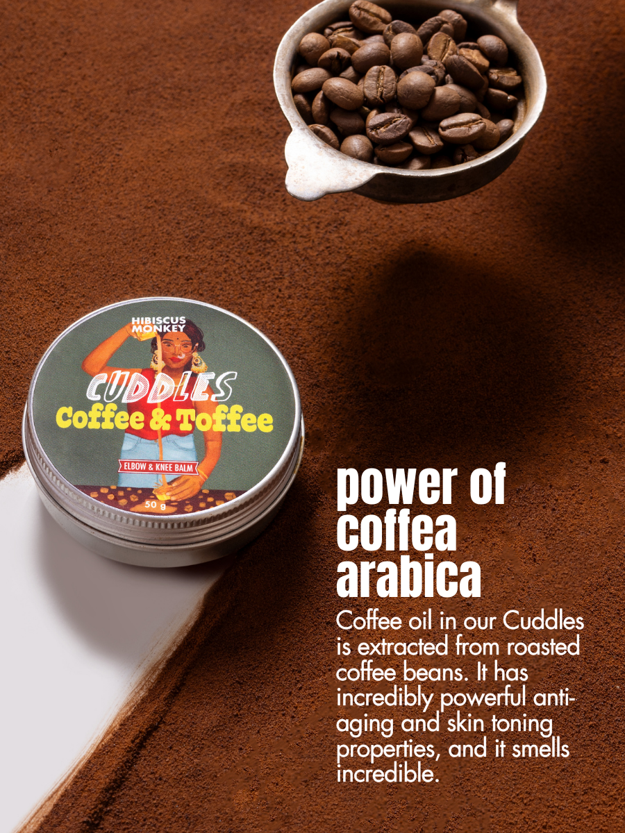 Cuddles coffee and toffee elbow and knee balm
