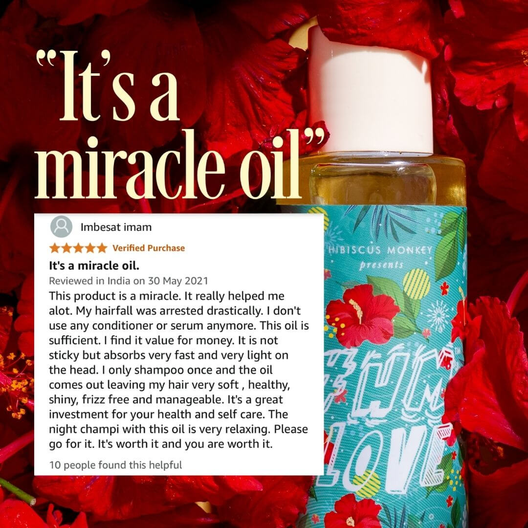 HM Love Hair growth oil review