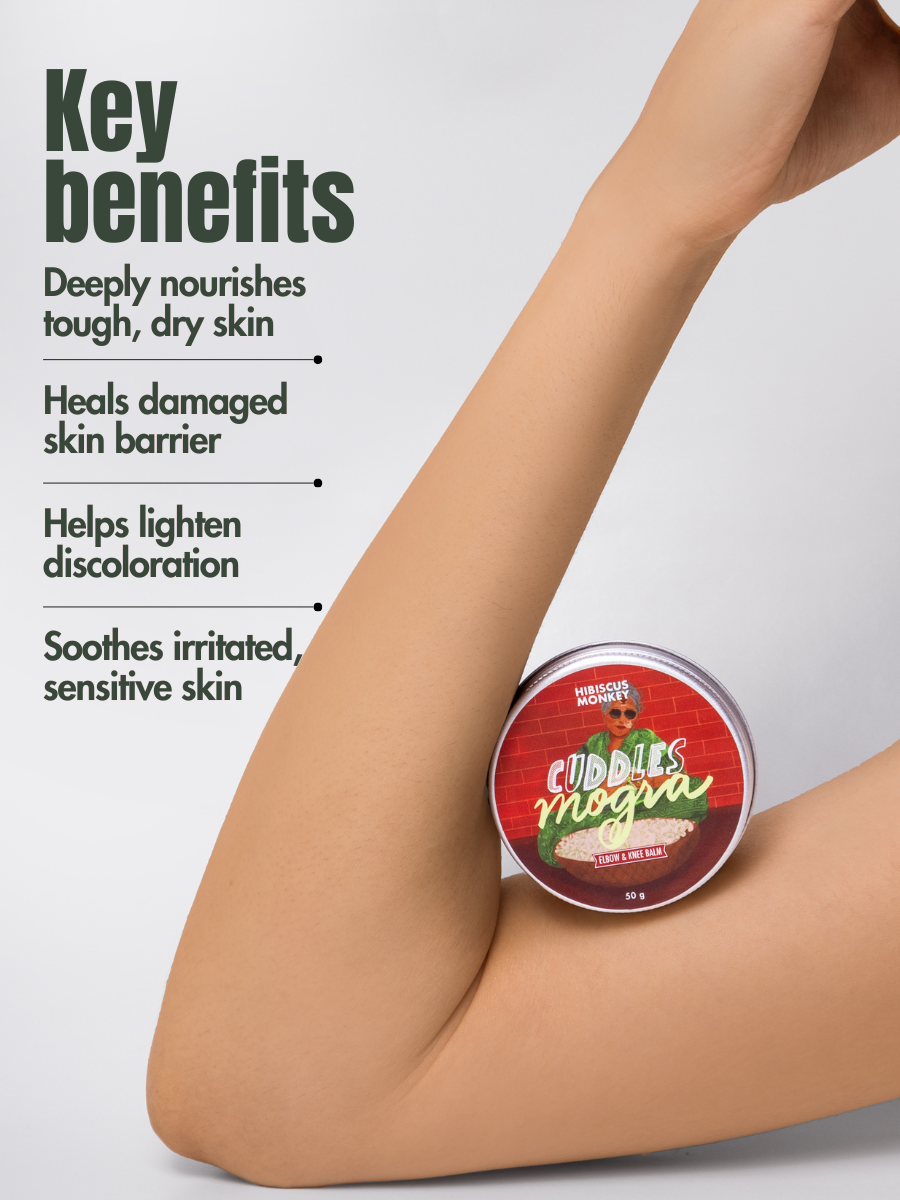 Cuddles mogra knee & elbow balm for skin pigmentation