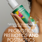 Body wash made with probiotics, prebiotics, and postbiotics