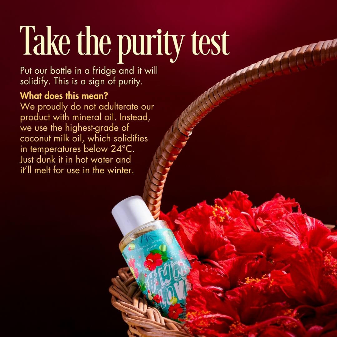 Purity test of HM Love Hair Growth & Scalp Oil