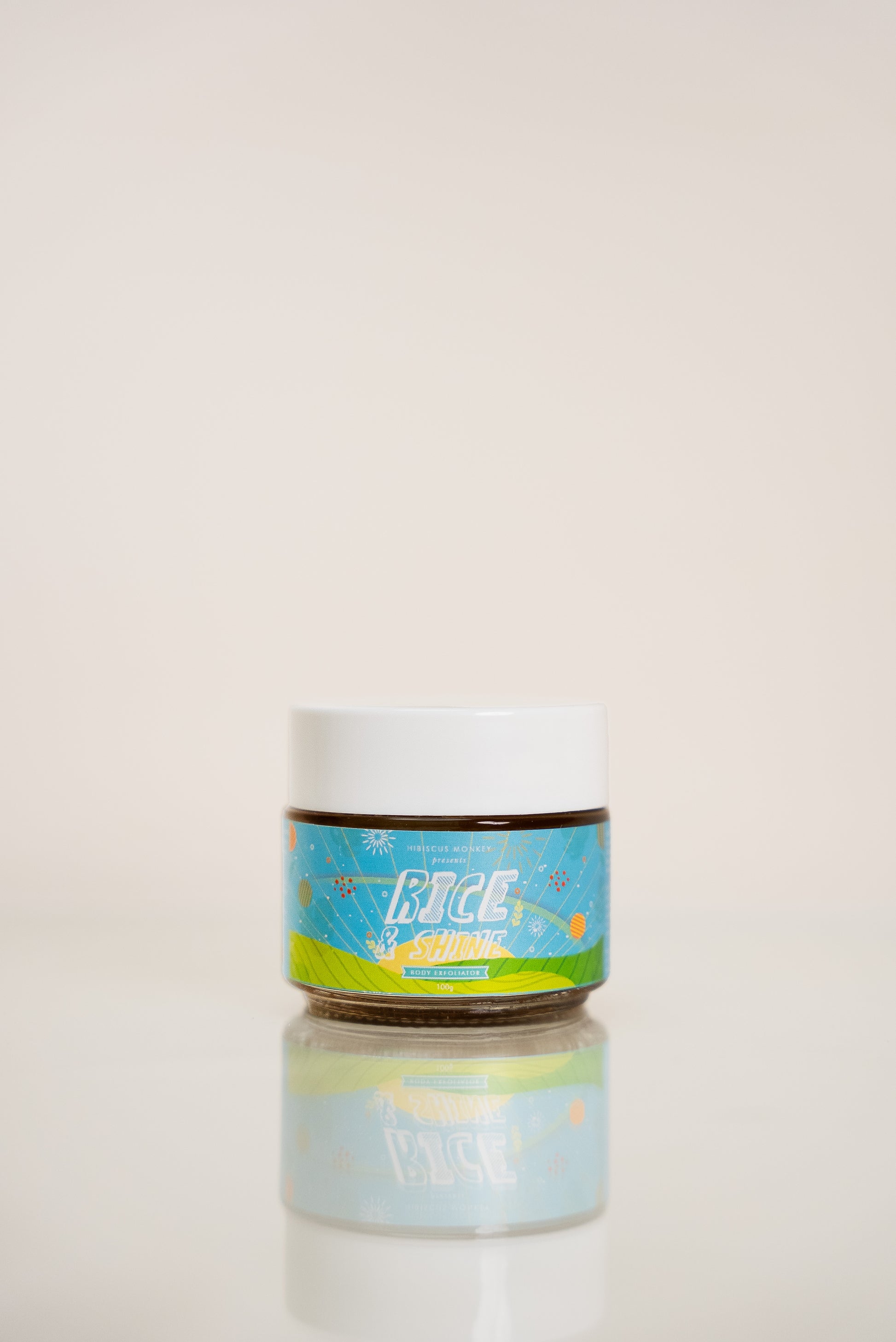 Rice and shine body exfoliator