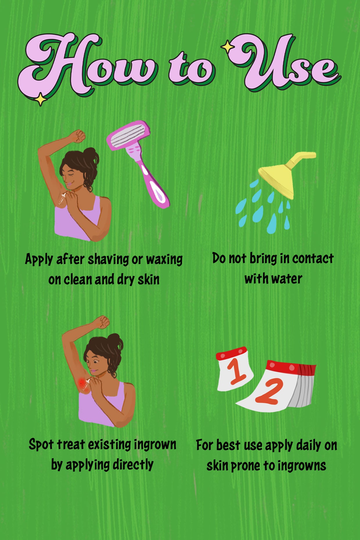  How to use Ingrown Hair Treatment Oil