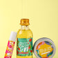 Hibiscus Monkey  Bundle contains hair oil, elbow and knee balm, period cramp reliever